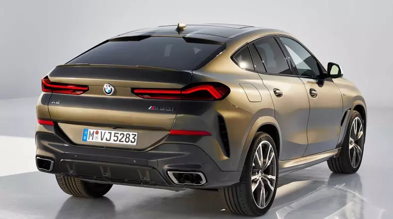 Đầu xe BMW X6 2022