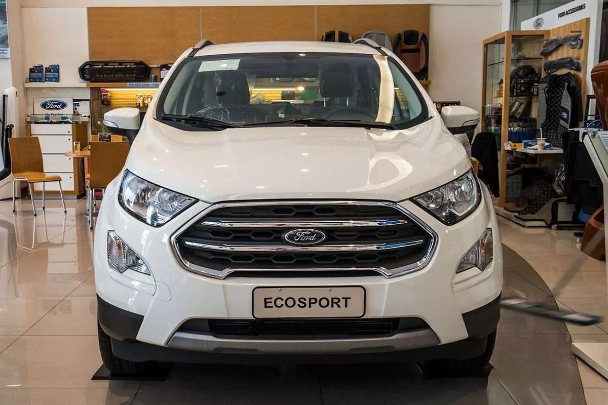 Ngoại thất đầu xe Ford Ecosport 2020