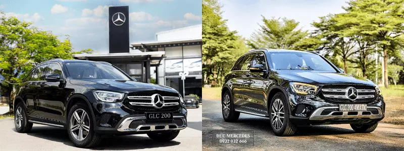 So sánh GLC 200 GLC 200 4MATIC 2 So sánh Mercedes GLC 200 và GLC 200 4MATIC 2023. Mua xe nên chọn phiên bản nào?