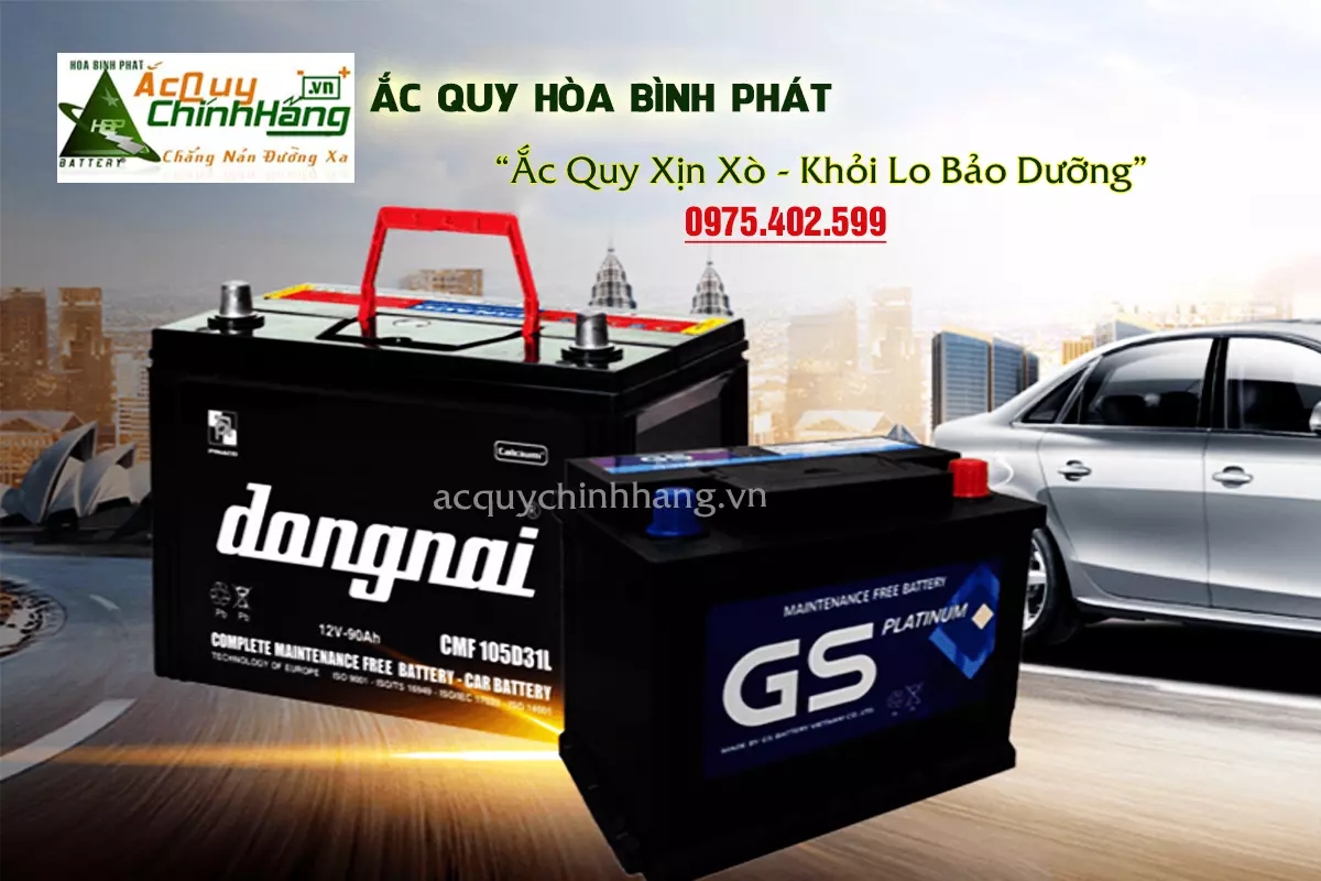 bình ắc quy khô 12v