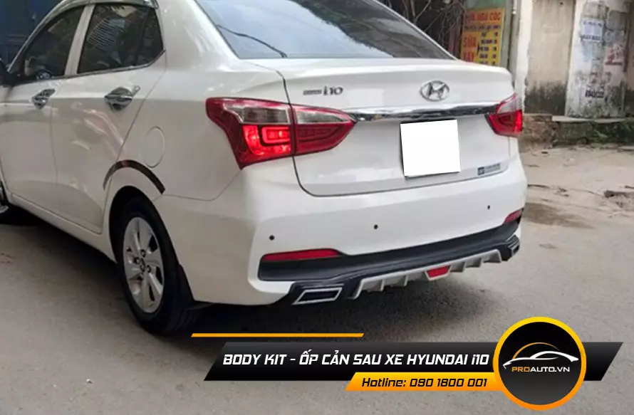 Ốp cản sau xe Hyundai i10