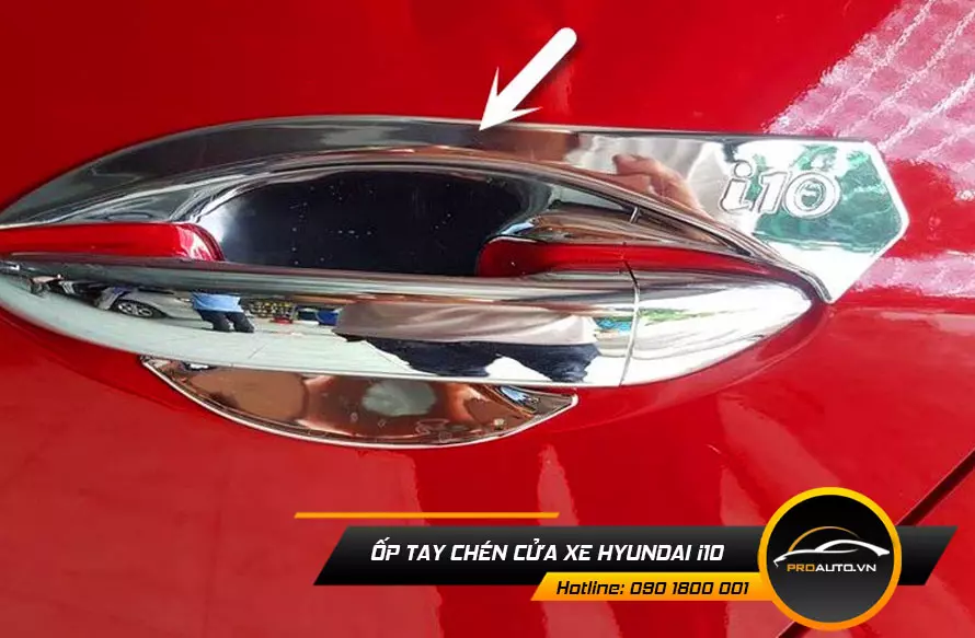 Ốp tay chén cửa xe Hyundai i10