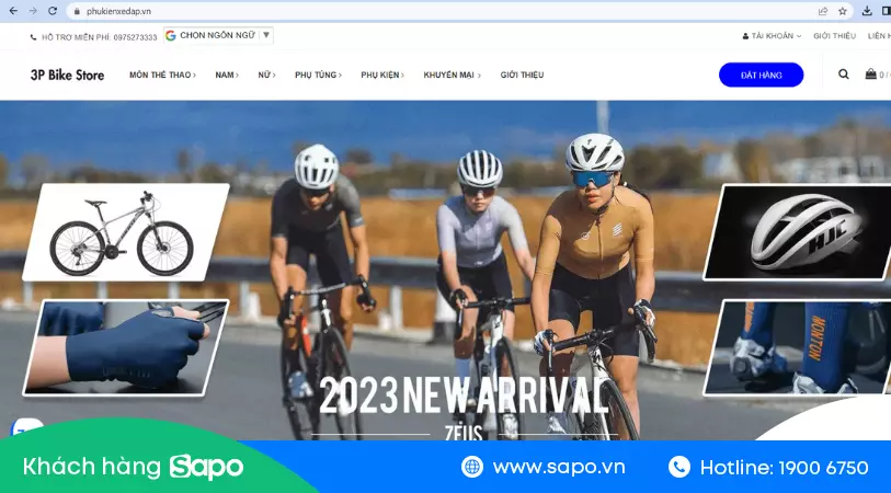 3P Bike Store Website