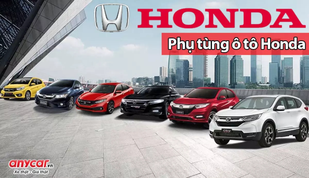 Cập nhật bảng giá phụ tùng ô tô Honda