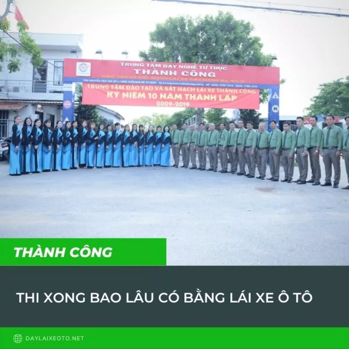 Thi xong bao lâu có bằng lái xe ô tô