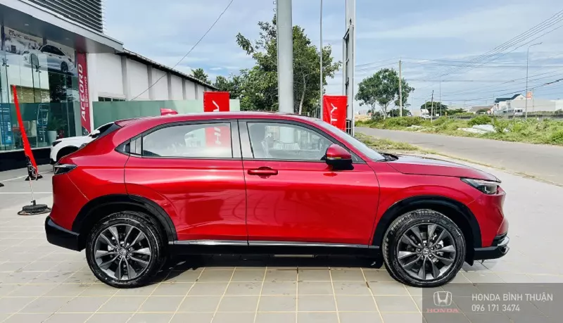 Thân xe Honda HRV 2024: Năng động và thể thao