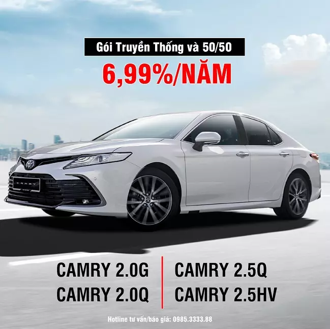 Hình ảnh hệ thống giải trí trên xe Toyota Camry 2.5HV