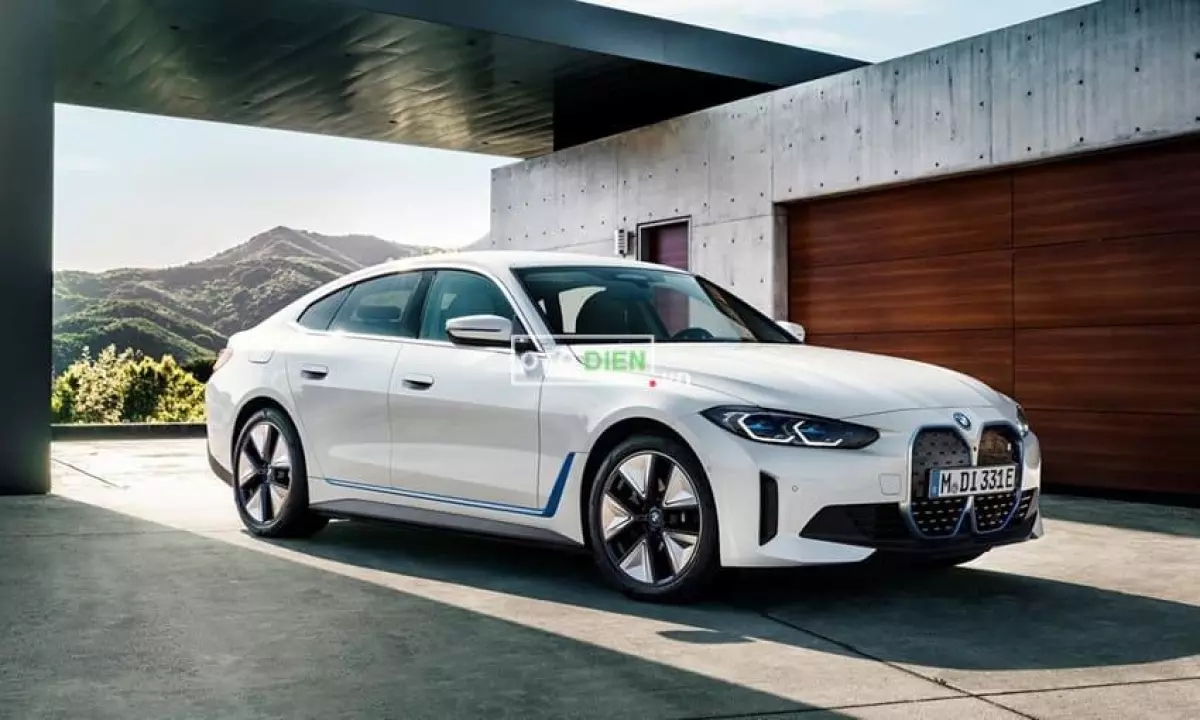 BMW i4 là mẫu xe ô tô điện cao cấp kết hợp yếu tố thời trang và thể thao ấn tượng