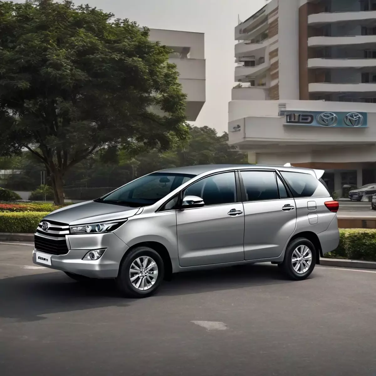 Toyota Innova 2018 màu bạc