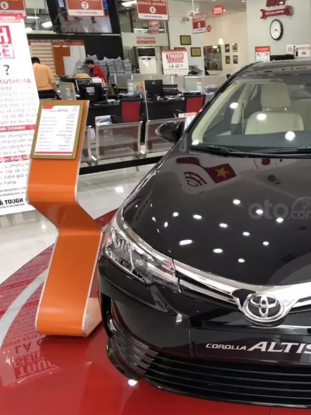    Đánh giá xe Toyota Corolla Altis 2019 bản 1.8G CVT tại Việt Nam              