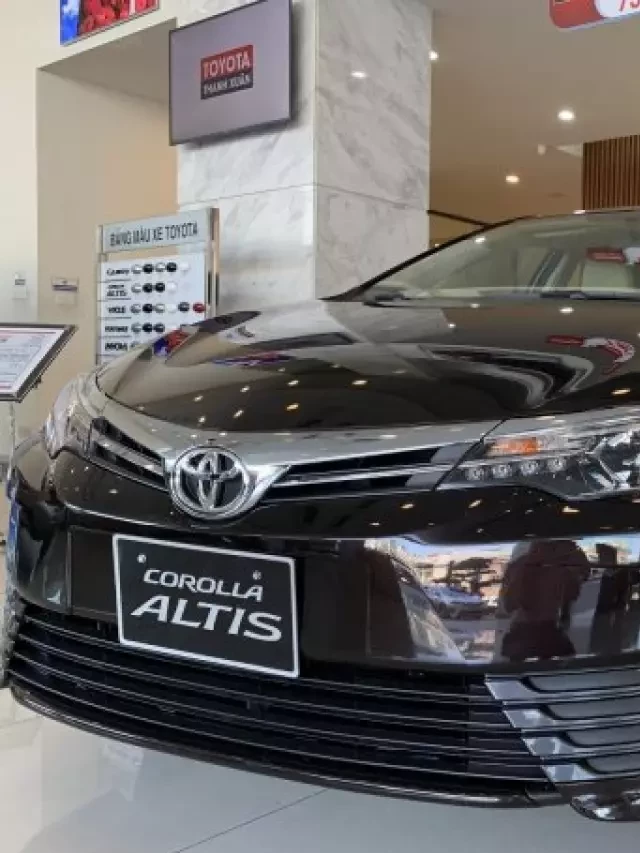   Mua bán xe ô tô Toyota Corolla Altis 2019 cũ