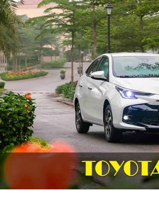   Giá xe Toyota Vios 2023 kèm Thông Số &amp; Khuyến Mãi (12/2023)