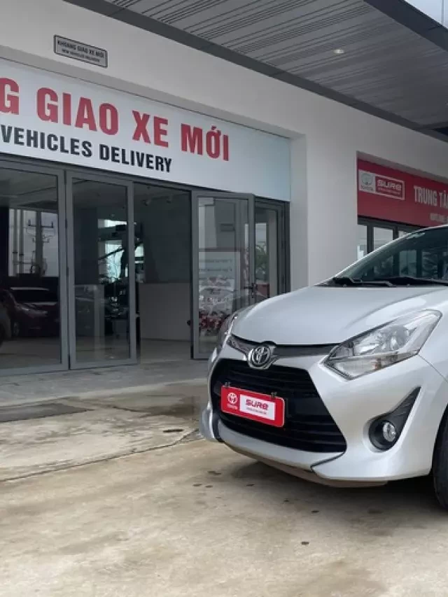   Toyota Wigo đã qua sử dụng: Tận hưởng ưu đãi Tháng 1/2023 cùng Toyotasure