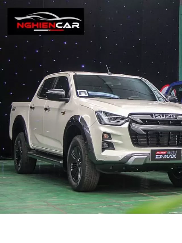   Giá Lăn Bánh Xe Isuzu D-Max 2023: Thông số, Kích thước, Khoảng Sáng Gầm Xe