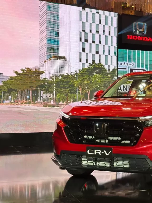   Giá xe Honda CR-V kèm ưu đãi hấp dẫn tháng 1/2024