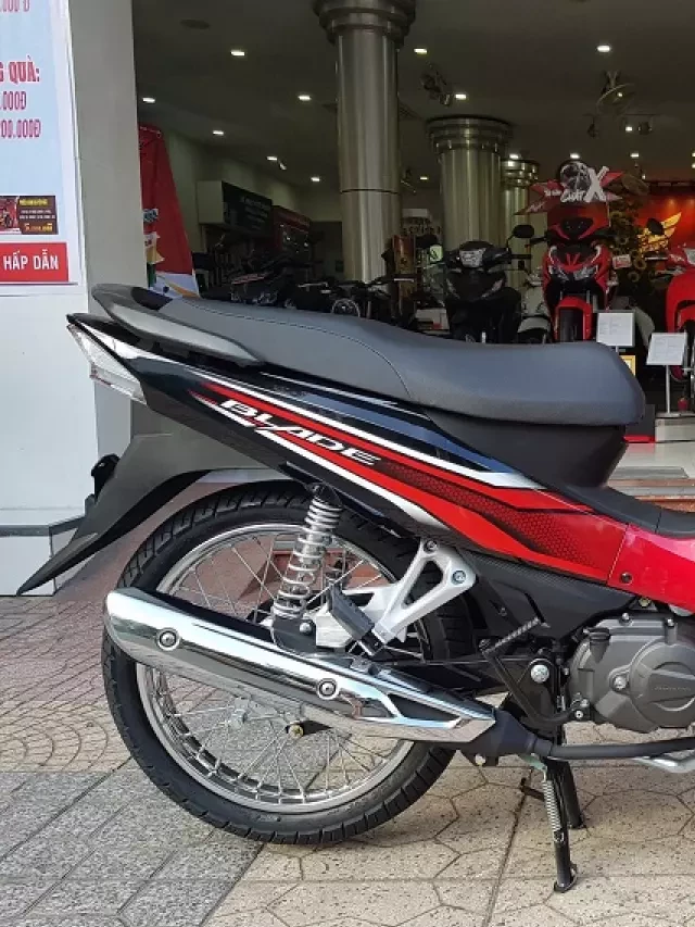   Honda Blade 110 2021: Mẫu xe đậm chất thể thao và cá tính hơn