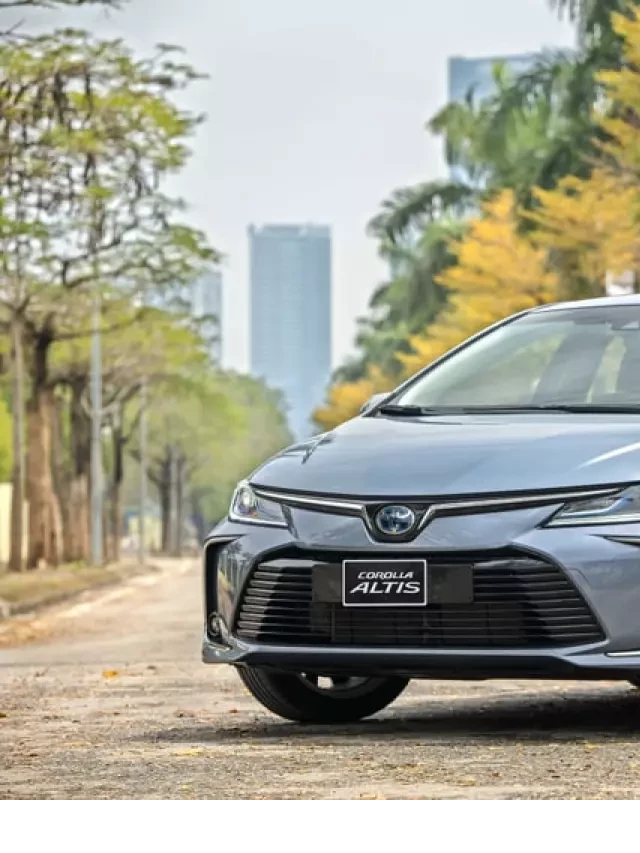   Bảng giá xe Toyota Corolla Altis kèm ưu đãi tháng 01/2024