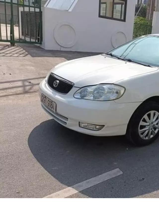   200 triệu, lựa chọn xe Toyota Corolla Altis cũ như thế nào?