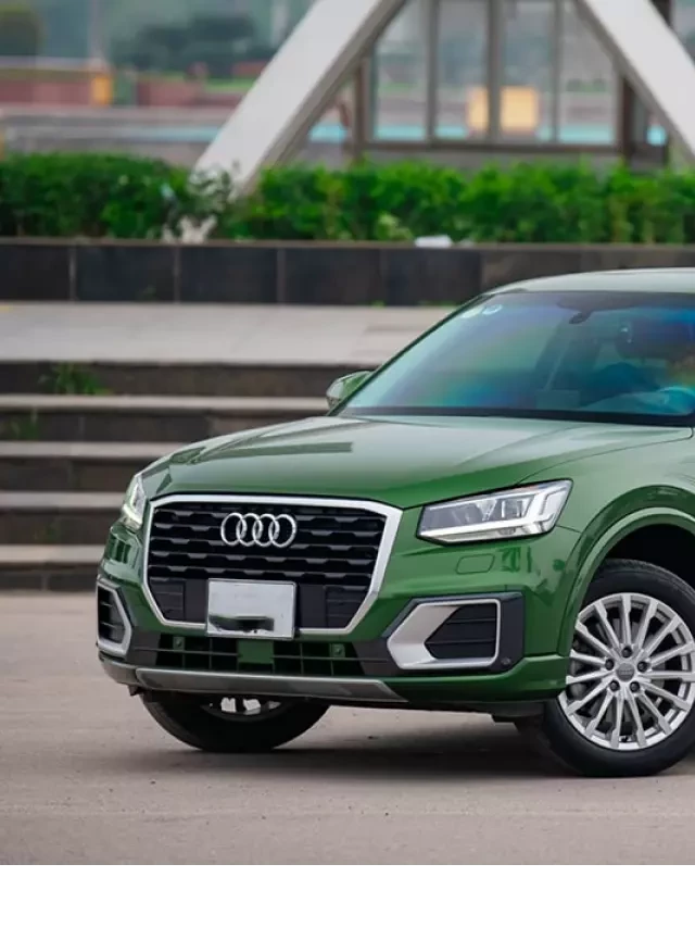   Audi Q2 2018 đã qua sử dụng: Vẻ mới lạ trong màu xanh thời thượng