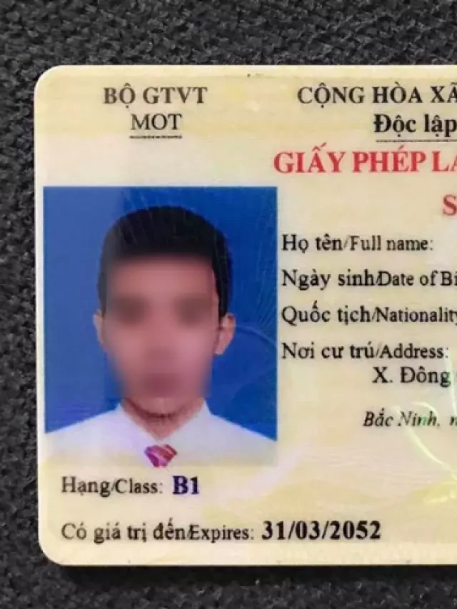   Bằng B1: Thời hạn và quy định liên quan