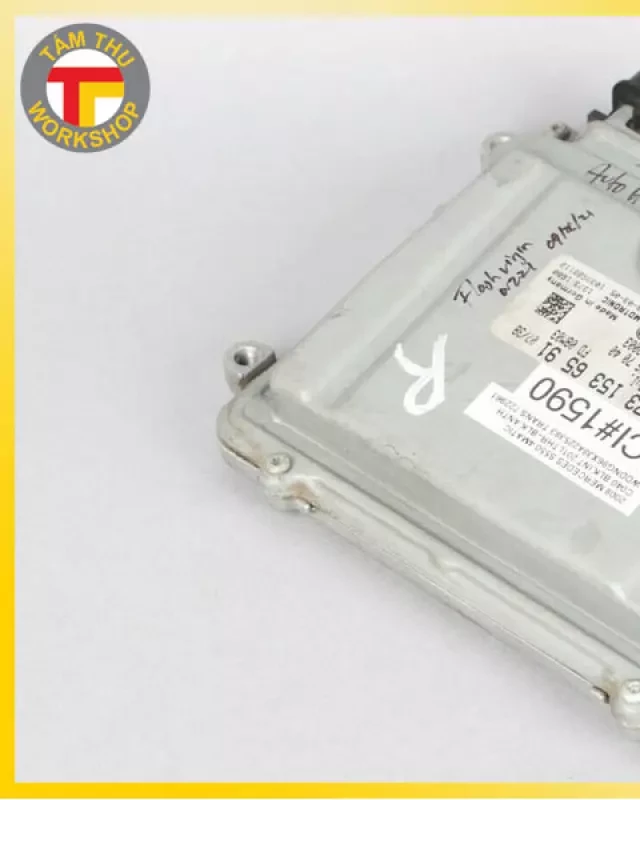   [Bảng Giá] Phụ Tùng Xe Mercedes: Các Loại Hộp ECU Chính Hãng Năm 2022