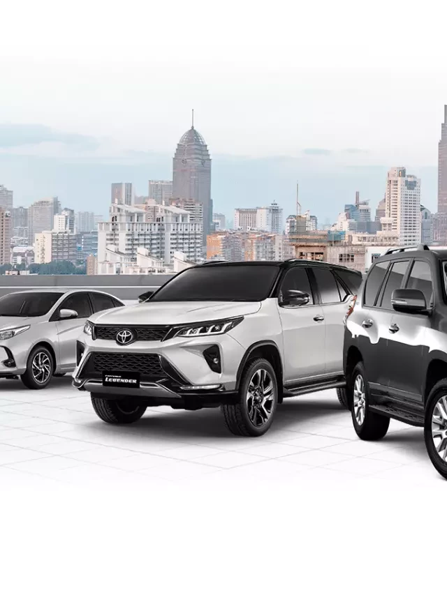   Bảng giá xe Toyota: Cập nhật tháng 01/2024