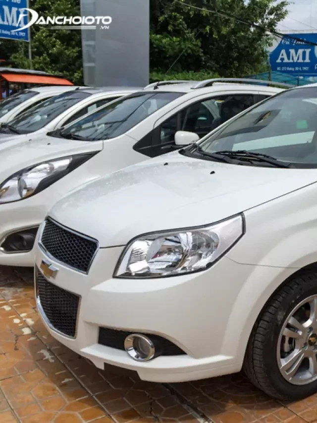   Đánh giá chiếc xe cũ Chevrolet Aveo 2016 - Nên mua hay không?