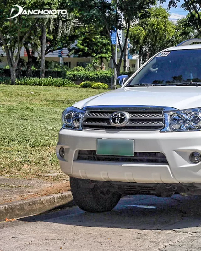   Đánh giá có nên mua Toyota Fortuner 2009 cũ không?