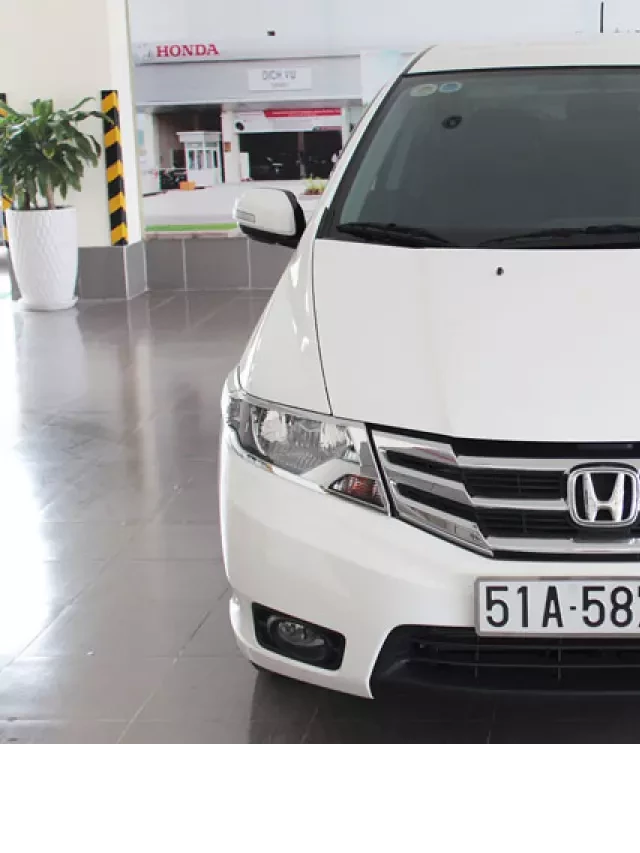   Đánh giá chiếc xe Honda City 2013