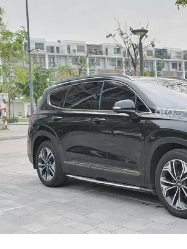   Đánh giá xe Hyundai Santa Fe 2020 cũ: Tìm xe "chất", tầm giá 900 triệu không khó