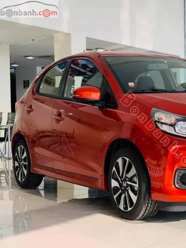   Giá lăn bánh Honda Brio 2023: Mẫu xe đô thị nhỏ gọn