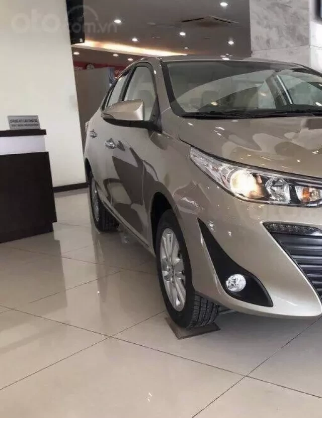   Giá lăn bánh Toyota Vios 2019 mới nhất tại Việt Nam