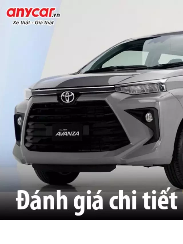   Toyota Avanza 2023: Xe MPV 7 chỗ với thiết kế hiện đại và trang bị an toàn tốt