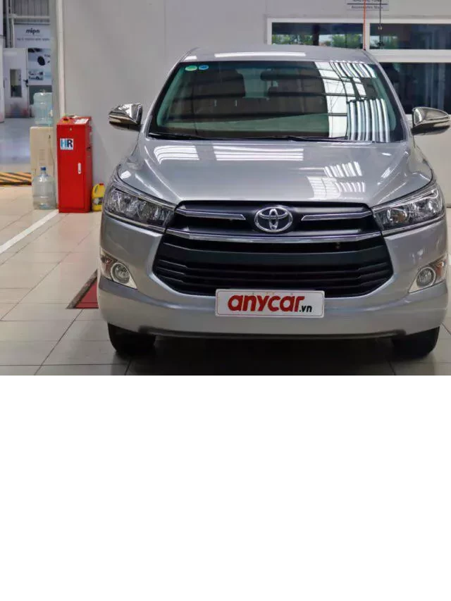   Giá xe Toyota Innova 2017 cũ tháng 01/2024