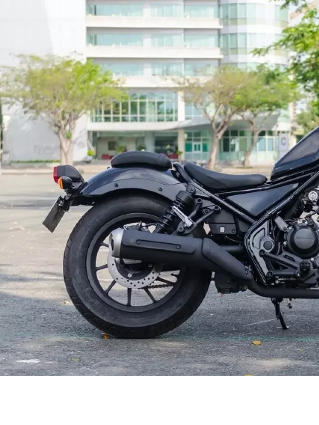   Honda Rebel 300: Sự hòa quyện giữa cổ điển và hiện đại