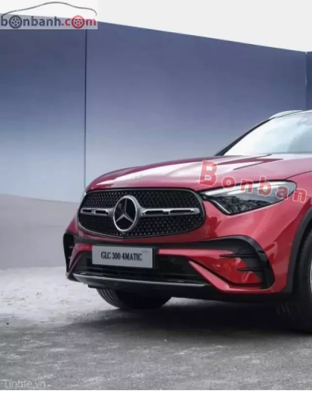   Mercedes Benz GLC: Thế hệ mới đầy ấn tượng