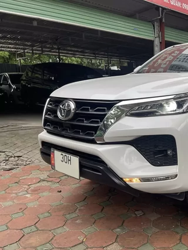   Mua Bán Xe Ô Tô Cũ Toyota Fortuner 2021 Màu Trắng Đã Bán