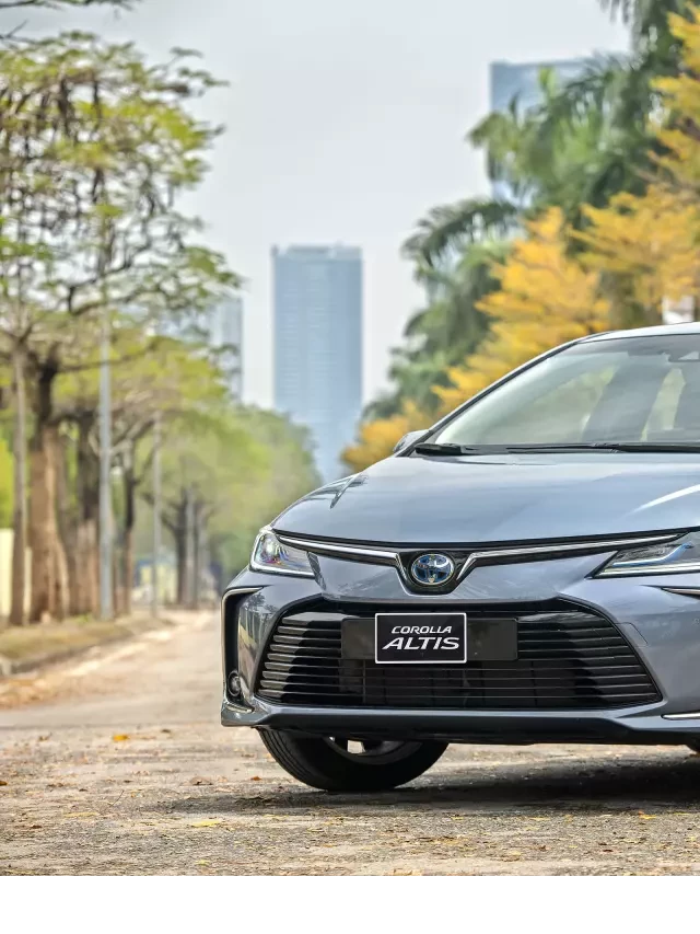   RA MẮT TOYOTA COROLLA ALTIS 2022