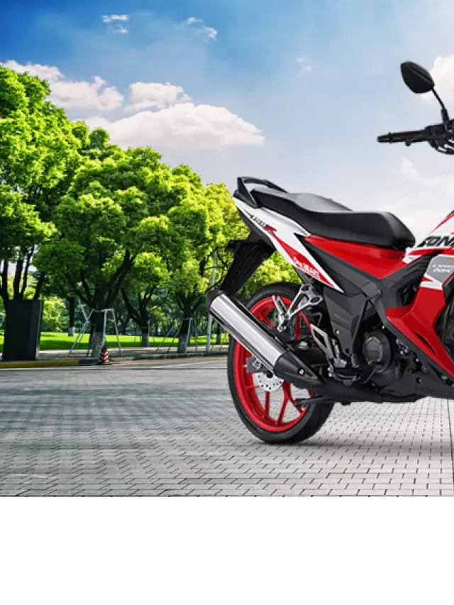   Sonic 150cc - Trải nghiệm vô cùng thú vị trên đường phố