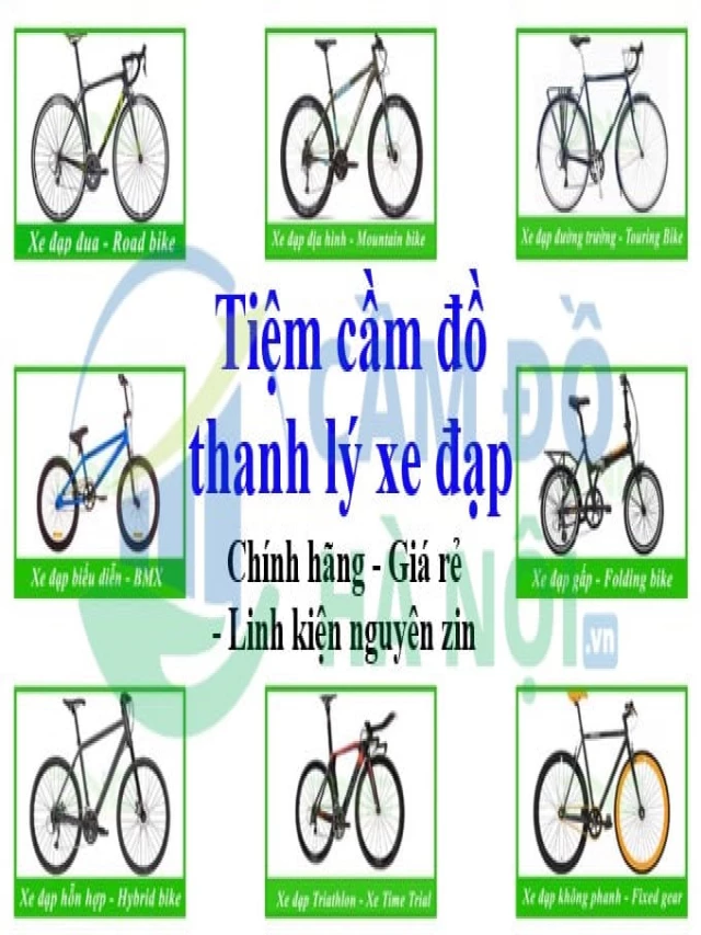   Tiệm cầm đồ thanh lý xe đạp Chính hãng Giá rẻ