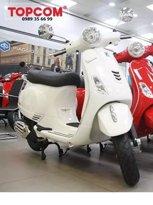   Vespa LX - Xe tay ga phong cách cổ điển hàng đầu