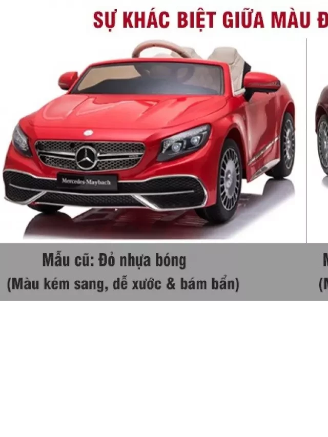   Xe ô tô điện trẻ em bản quyền cao cấp Mercedes MAYBACH S650