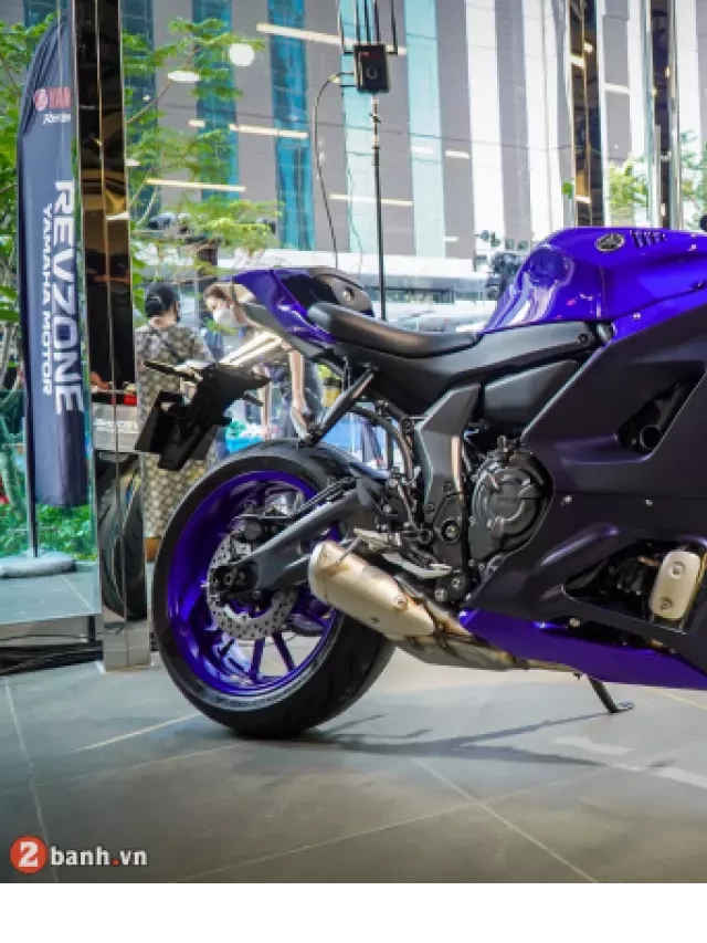   Yamaha R7 2022: Mẫu xe siêu thể thao hoàn hảo đã ra mắt!