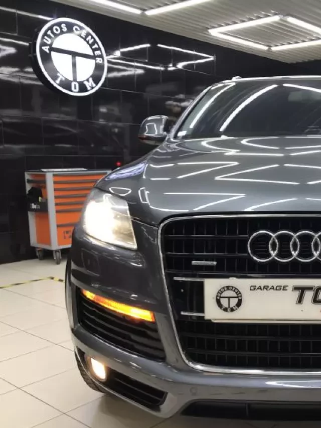   Giá Audi Q7 Cũ 2008 bản Sline xe sang 7 chỗ chỉ vài trăm triệu ??