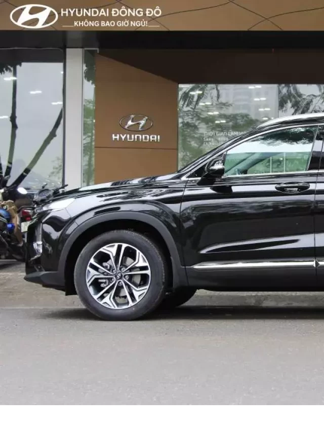   Santafe máy dầu bản cao cấp 2021: Mẫu xe đẳng cấp từ Hyundai