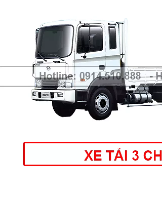   Xe Tải 3 Chân - Tìm hiểu về dòng xe vận tải mạnh mẽ này