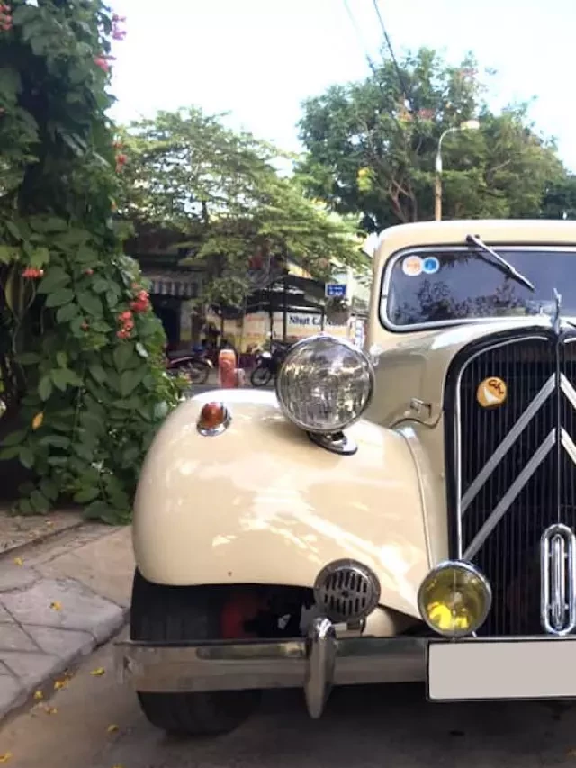   Dân mê xe cổ Việt "phát thèm" khi nhìn thấy Citroen Traction Avant đẹp tinh khôi tại Đà Nẵng, giật mình bởi giá bán