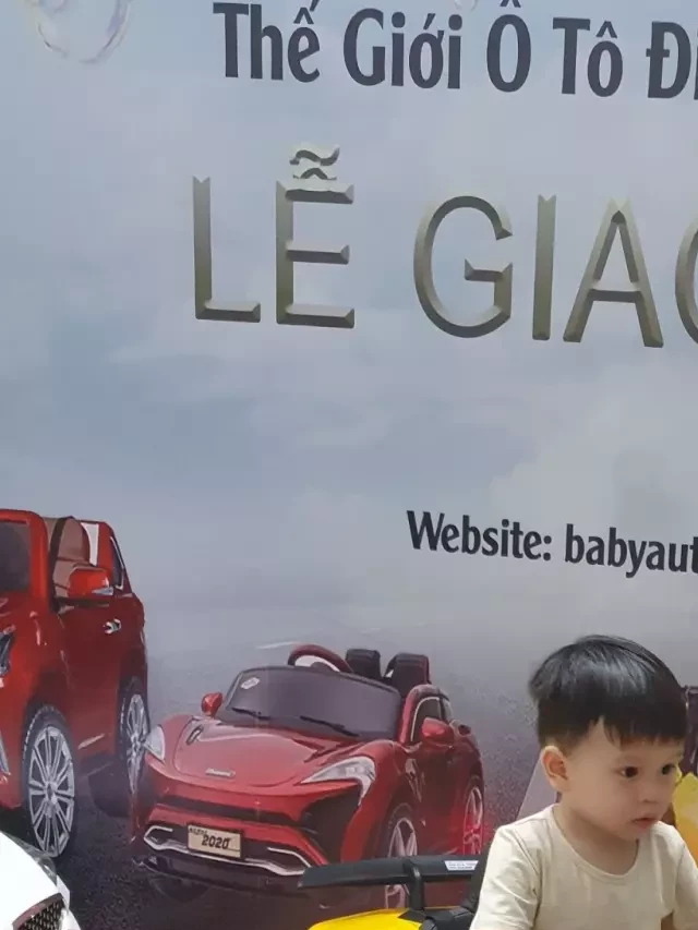   Thanh lý xe ô tô điện trẻ em - Baby Auto