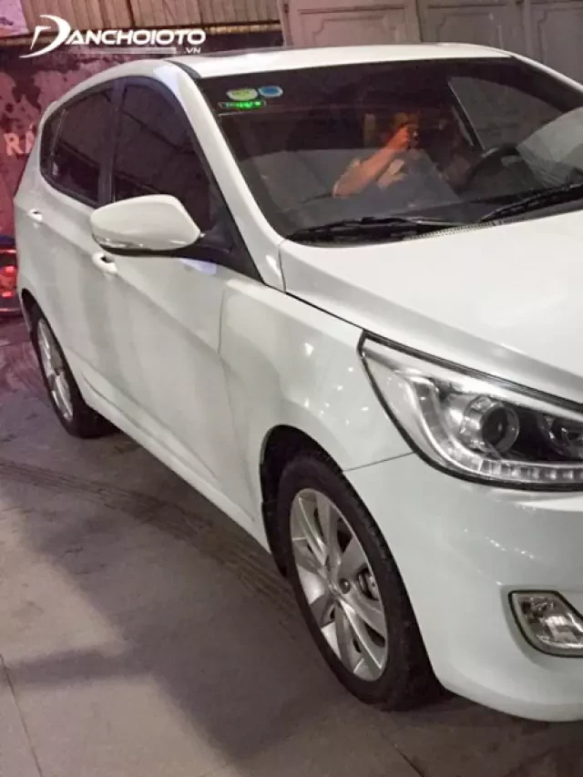   Đánh giá chiếc Hyundai Accent 2014 cũ: Có đáng mua không?