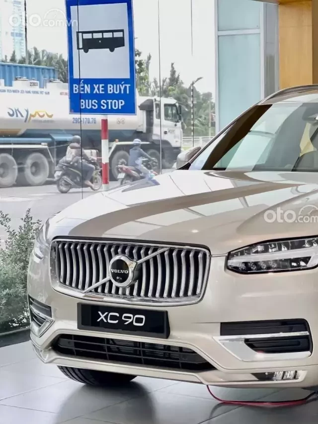   Giá xe Volvo XC90 2024 kèm tin khuyến mại hấp dẫn tháng 1/2024